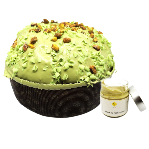 pistachio panettone pistachio panettone